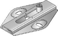 MSG 1.0 schuifverbinder Verzinkte schuifverbinder voor lichte verwarmings- en koeltoepassingen