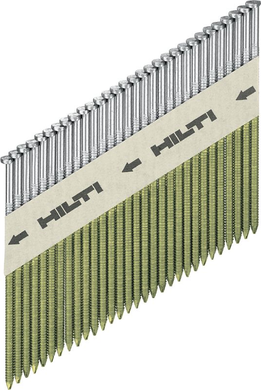 GX-WF blanke geprofileerde nagels Blanke geprofileerde nagel voor het bevestigen van hout op hout met behulp van de GX 90-WF tacker