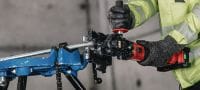 NRC 6-22 accu wapeningsnijder Accu wapeningsnijder voor vonkarm koud zagen van draadstangen en (25 mm / #8) wapening (Nuron accu platform) Toepassingen 6
