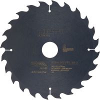 Universeel cirkelzaagblad voor hout (CPC) Krachtig cirkelzaagblad voor hout met hardmetalen tanden voor sneller zagen, langer meegaan en het maximaliseren van uw productiviteit met accuzagen