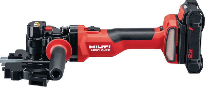 NRC 6-22 accu wapeningsnijder Accu wapeningsnijder voor vonkarm koud zagen van draadstangen en (25 mm / #8) wapening (Nuron accu platform)