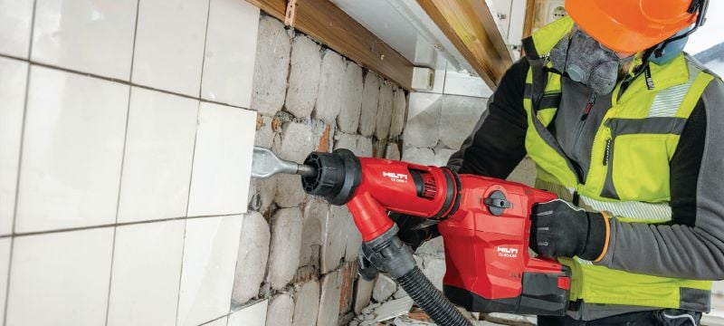 TE-Y TI-tegelbeitels Zelfslijpende SDS max (TE-Y) tegelbeitels voor het weghakken van oppervlakkige resten Toepassingen 1