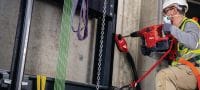 TE 60-22 accuboorhamer Krachtige SDS Max (TE-Y) accuboorhamer met actieve vibratiereductie en beveiliging tegen vastslaan voor zwaar boor- en beitelwerk in beton (Nuron) Toepassingen 2