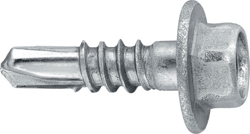 S-AD 01 S zelfborende metalen schroeven Zelfborende schroef (A2 roestvrij staal) zonder ring voor bevestiging van aluminium gevelplaten (tot 4 mm)