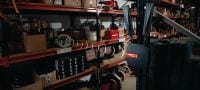 AI G125 inventarisscanner Inventarisgateway magazijnen, die een alles-in-één-oplossing biedt voor het volgen en beheren van bedrijfsmiddelen in magazijnen in (Hilti ON!Track) Toepassingen 3