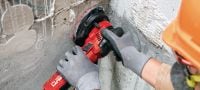 DGH 130-betonslijper Betonschuurmachine voor slijpwerk en afwerken van wandoppervlakken Toepassingen 3